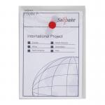 Snopake Polyfile P File Wallet Portrait A6 Clear (5 Pack) 13293 SK04282