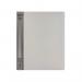 This image shows a set of sleek, transparent Snopake Executive Ring Binders. Each binder has a 25mm spine and is designed for A4 paper. These high-quality binders are perfect for organizing documents and files in a professional setting.