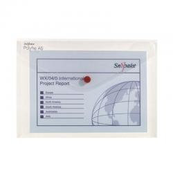 Snopake Polyfile Classic A5 Clear (Pack of 5) 11382 SK11382