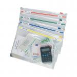 The photograph showcases a collection of Snopake Popper Wallets and Zip Files, along with Snopake Zippa-Bag 250x180mm in A5 size. The pack includes 25 assorted pieces. The items are neatly organized and displayed, with vibrant colors and easy-to-use zippers.