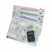Snopake Zippa-Bag 355x235mm A4 Assorted (Pack of 25) 11463 SK11463