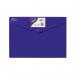 Snopake Polyfile ID Wallet A4 Assorted Bright Colours (Pack of 5) 12565 SK12565