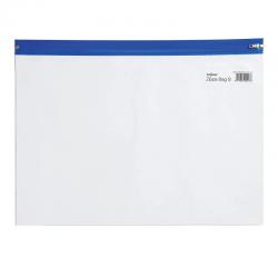 Snopake Zippa-Bag S Classic A4 Blue (25 Pack) 12736 SK12736