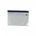 The photo features a pack of 25 Snopake Zippa-Bag S Classic A4 + Blue, containing a combination of Popper Wallets and Zip Files. The wallets and files are neatly organized and labeled, with their characteristic transparent front, allowing for easy identification of contents. They feature a sturdy zip closure for added security and come in a vibrant blue color.