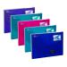 Snopake Document Box 25mm A4 Electra Assorted (Pack of 5) 14832