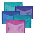 Snopake Polyfile&trade; Electra&trade; Twin Pocket A4 Assorted (Pack of 5) 15691