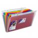 Snopake Rainbow Suspension Expander Foolscap 15802 SK21844