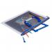 Snopake EVA Mesh High Capacity Project Zippa Bag A4 405x280mm Blue 15871 SK22228
