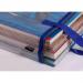 Snopake EVA Mesh High Capacity Project Zippa Bag A4 405x280mm Blue 15871 SK22228