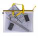 Snopake EVA Mesh High Capacity Project Zippa Bag A3 480x350mm Yellow 15877 SK22240