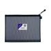 Snopake EVA Mesh Zippa-Bag High Capacity FC Black (Pack of 3) 15881 SK22252