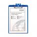 Snopake Clipboard with Pen Holder A4 Blue 15886 SK22266