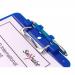 Snopake Clipboard with Pen Holder A4 Blue 15886 SK22266