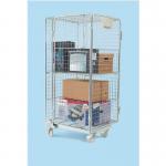 Lockable nestable A frame roll containers 306497