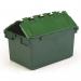 Green attached lid containers 80L 306604