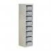 Locker - Post Box L.grey Doors 100 Series Table Mount 8 Box 306623
