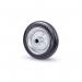 Rubber tyred wheel, pressed steel centre, 200mm dia. 306856