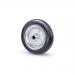 Wheel, Black Rubber Tyre 200mm Dia. - 20