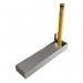 Post - Parking - Coated Yellow 805 X 195 X 105 mm 306952