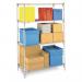 Chrome wire shelving system - posts 306954