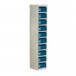 Locker - Post Box Blue Doors 140 Series Floor Mount 10 Box - Box Height: 140 mm 307026