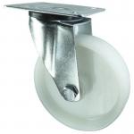 Castor, 160 mm Dia. Nylon Tyre plate Fixing - Swivel 307299