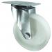 Castor, 200 mm Dia. Nylon Tyre plate Fixing - Swivel 307300