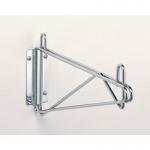 Fixed wall mounting brackets to suit Wall mounted chrome wire shelves 307344