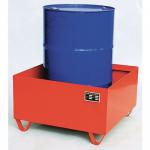 Premium metal sump pallets - Painted - Single drum - Without grid 307361