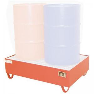 Premium metal sump pallets -Painted - Twin drum - Without grid 307404