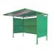 Traditional modular cycle shelters - main bay - 2300mm wide closed back - painted 307531