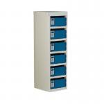 Locker - Post Box Blue Doors 240 Series Floor Mount 6 Box 307635