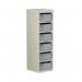 Locker - Post Box L.grey Doors 240 Series Floor Mount 6 Box 307637