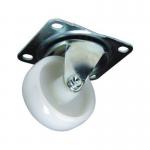 Castor, Nylon Wheel 63 mm Dia. Swivel Plate Fixing 307729