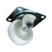 Castor, Nylon Wheel 63 mm Dia. Swivel Plate Fixing 307729