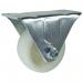 Castor, Nylon Wheel 63 mm Dia. Fixed Plate Fixing 307816