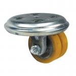 Castor, Twin Wheel, Low Level 50 mm Dia Polyurethane 307866