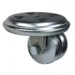 Castor, Twin Wheel, Low Level 50 mm Dia Steel 307868