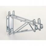 Fixed wall mounting brackets to suit Wall mounted chrome wire shelves 307888