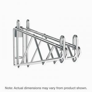 Adjustable wall mounted brackets for wall mounted shelving 307895