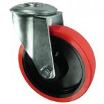 Castor, Poly. Tyred 100 mm Dia. Hole Fixing - Swivel 307949