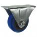 Castor, Rubber Tyred 75 mm Dia. Swivel Plate Fixing 308131