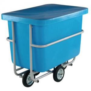 Slingsby easy steer plastic container trucks with steel frames 308367
