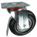 Castor, Swivel Pneumatic Tyre 200 mm Dia with Brake 308576
