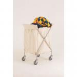 Folding linen trucks with large capacity canvas bag 308610