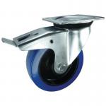 Castor, Swivel - Heavy Duty 150 mm Dia. Rubber Wheel Braked 308719