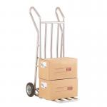 Slingsby aluminium sack truck with folding toe plate , capacity 150kg 309033