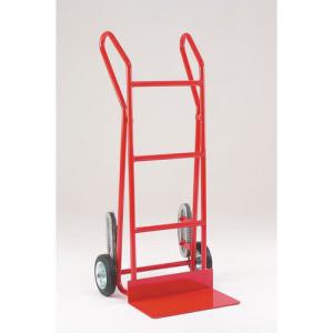 Steel fixed toe plate stairclimbing sack trucks, capacity 200kg 309043