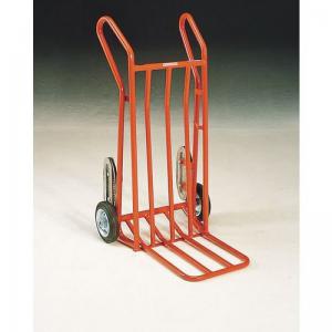 Steel folding toe plate stairclimbing sack trucks - fitted with