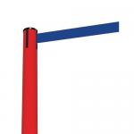 Tensabarrier Advance retractable belt barrier system - standard 50mm web post - Coloured post 309811